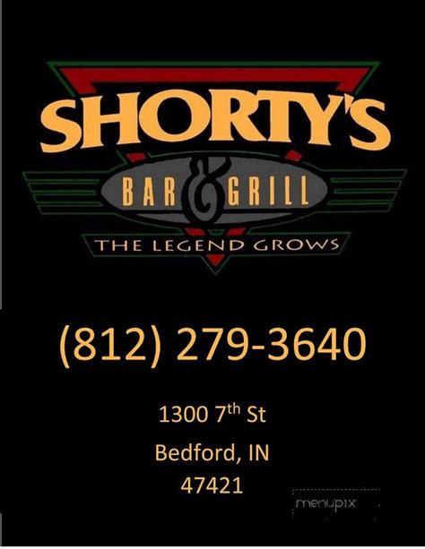 Shortys bar - Food: 5 Service: 5 Atmosphere: 5. Request content removal. stephanie williams 2 months ago on Google. Best bartenders around Kid-friendliness: Friendly for kids during the day and early evening Price per person: $20–30 Food: 5 Service: 5 Atmosphere: 4 Recommended dishes: Taco Tuesday, Hamburger, Artichoke Spinach Dip, Smoked …
